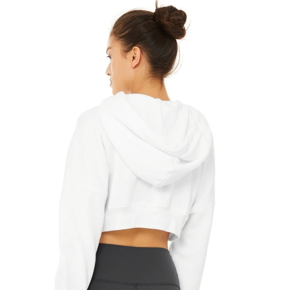 ALO YOGA CROP SWEATSHIRT NEVER WORN
